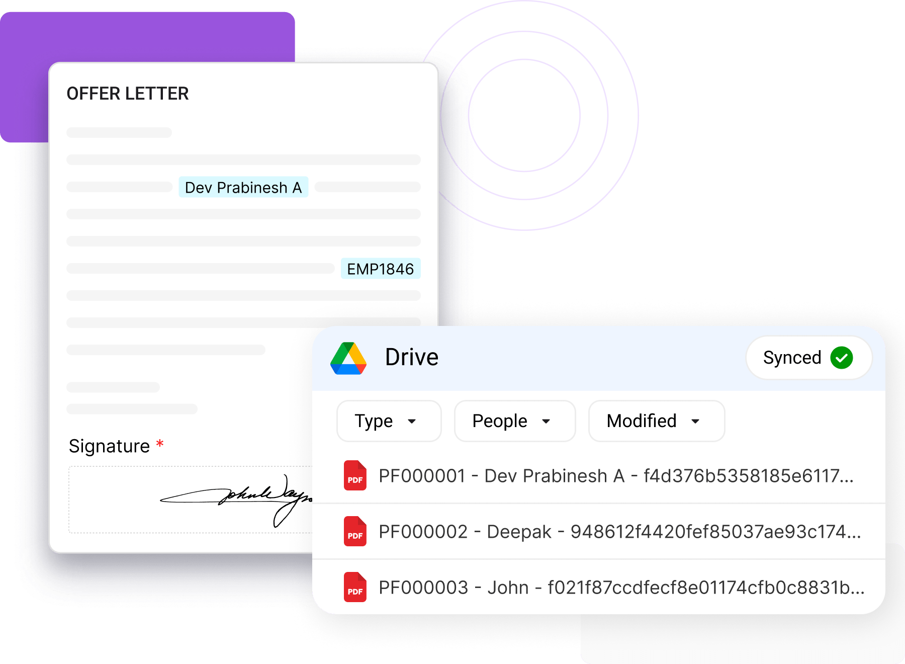 Sync PDFs to Google Drive
